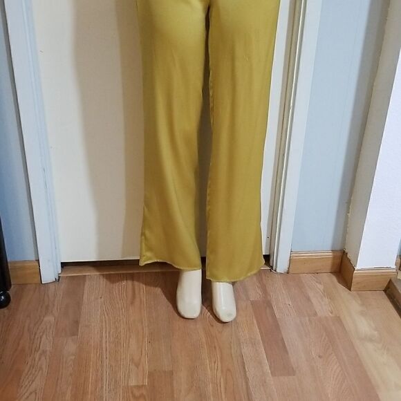 Emory Park Jumpsuit small gree second skin pre-owned - Picture 4 of 15